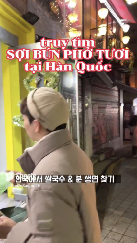 Truy tìm sợi phở tươi tại Hàn p2 | quán +84 ở Itaewon