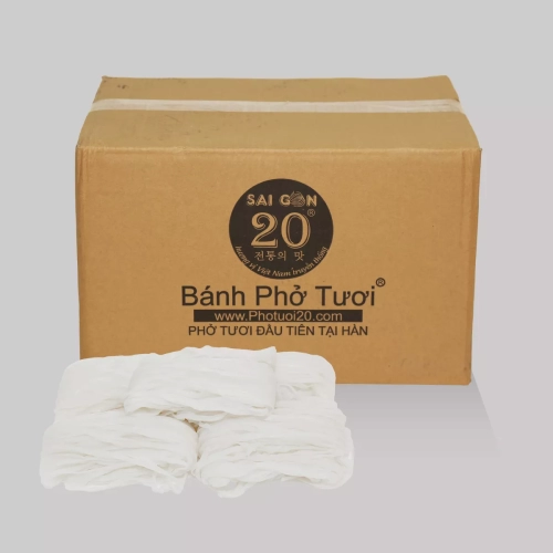 3 kg of fresh pho noodles NoodleSaigon20 1