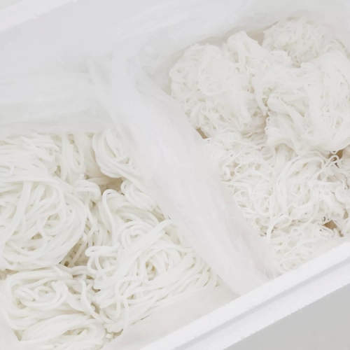 Combo 5 kg of fresh Bun Bo Hue vermicelli and 5 kg of small vermicelli noodles NoodleSaigon20 2